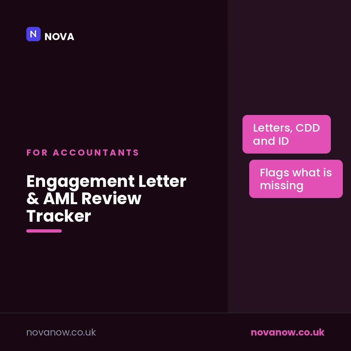 Engagement Letter & AML Review Tracker