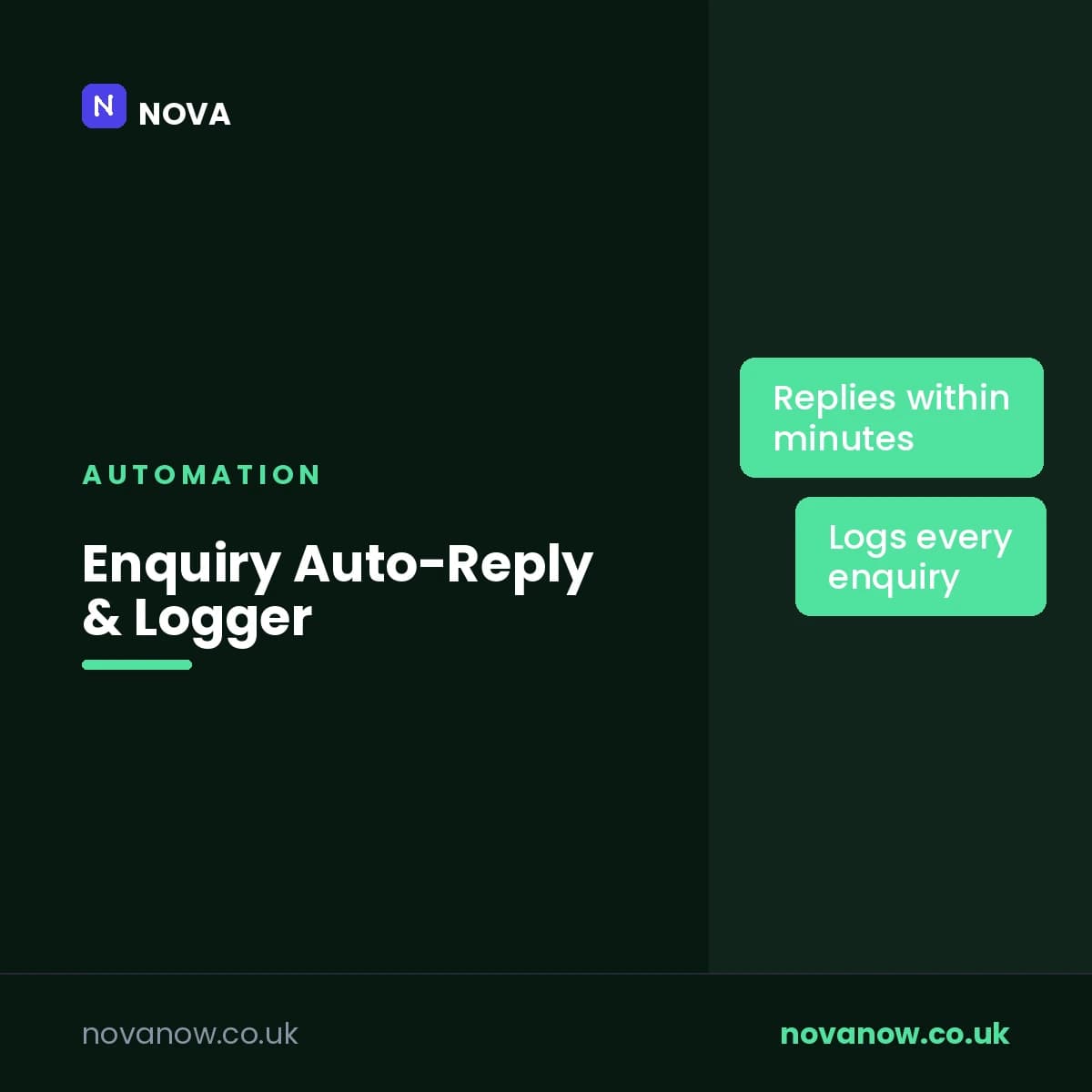 Enquiry Auto-Reply & Logger