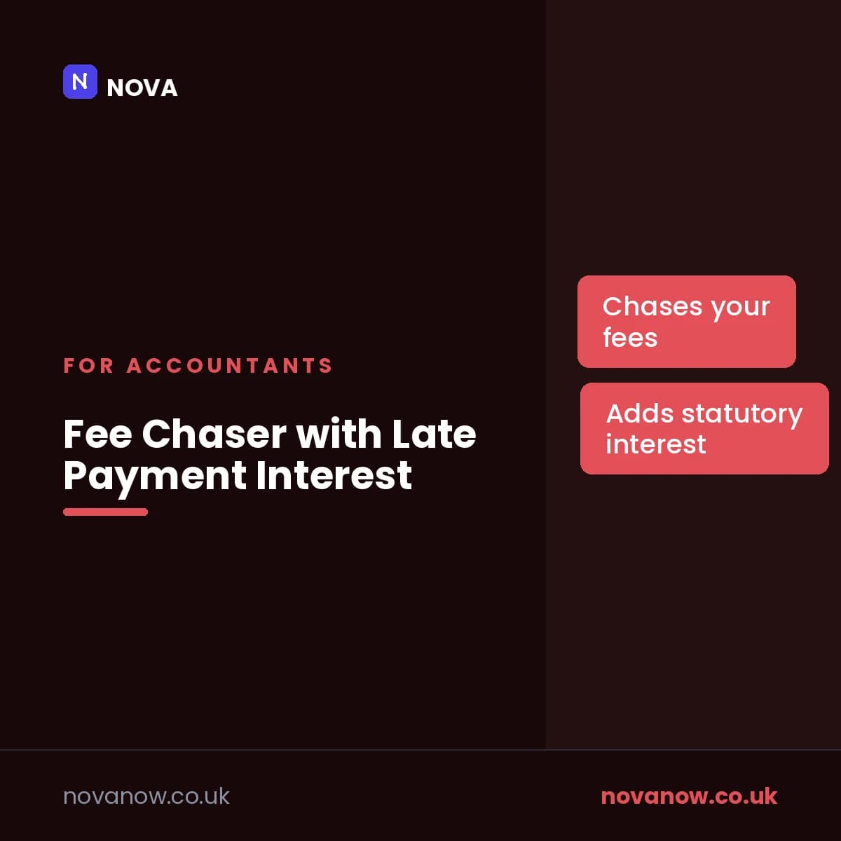 Fee Chaser with Late Payment Interest