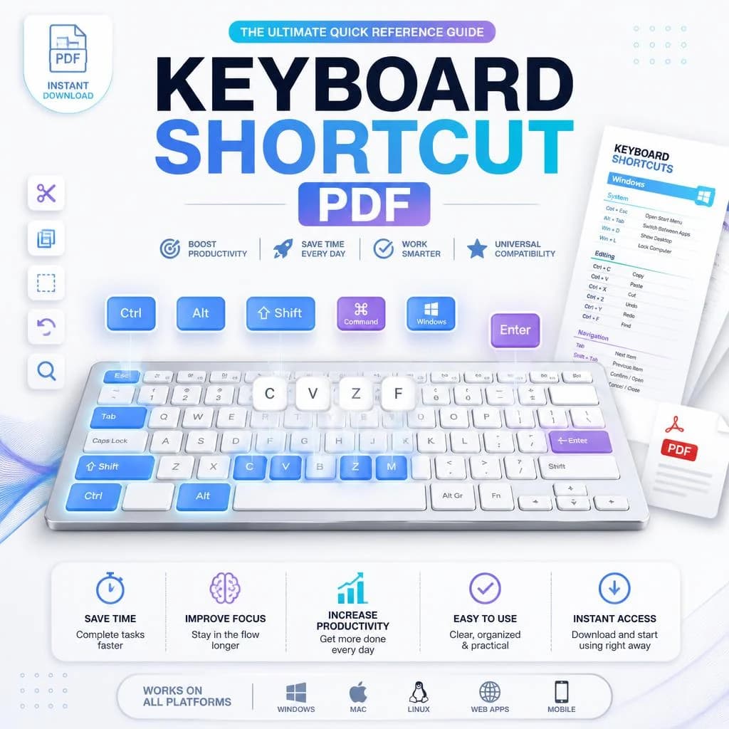 Keyboard Shortcut PDF