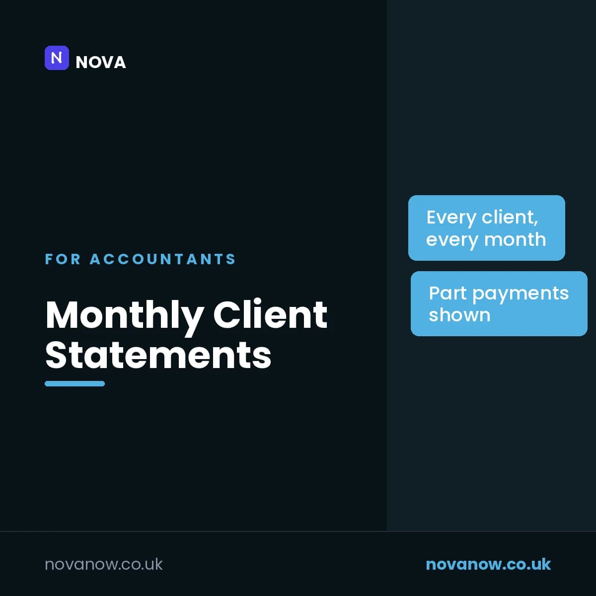Monthly Client Statements