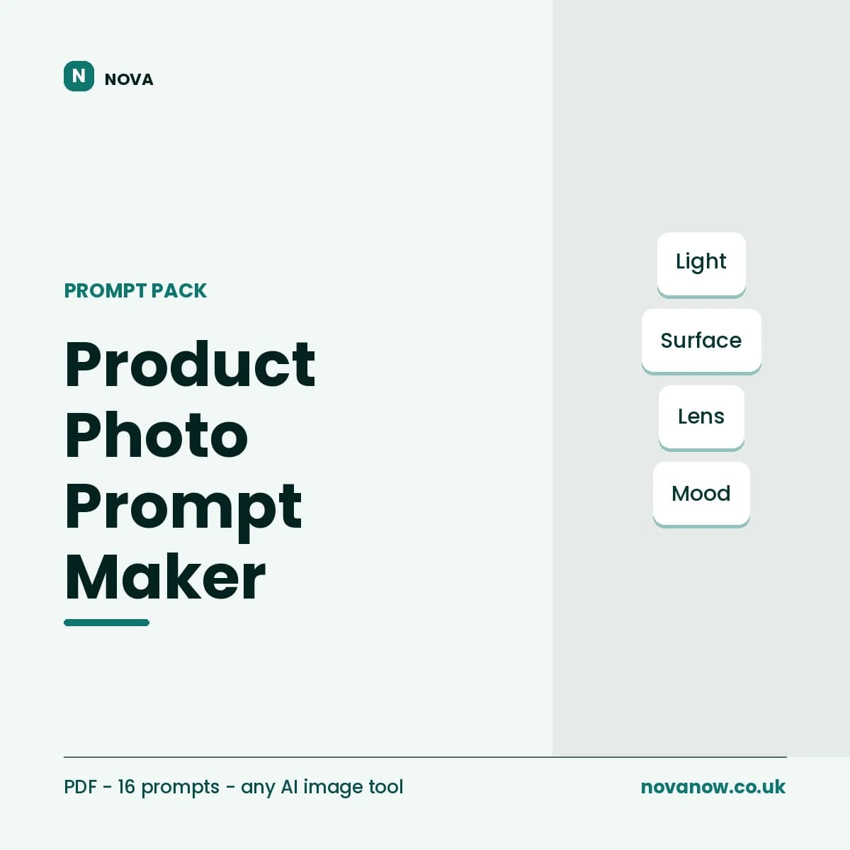 Product Photo Prompt Maker