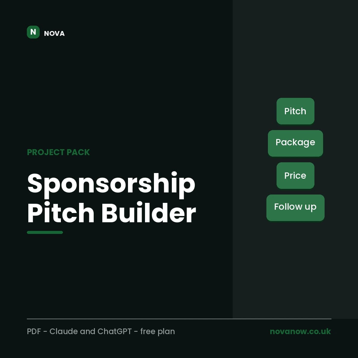 Sponsorship Pitch Builder