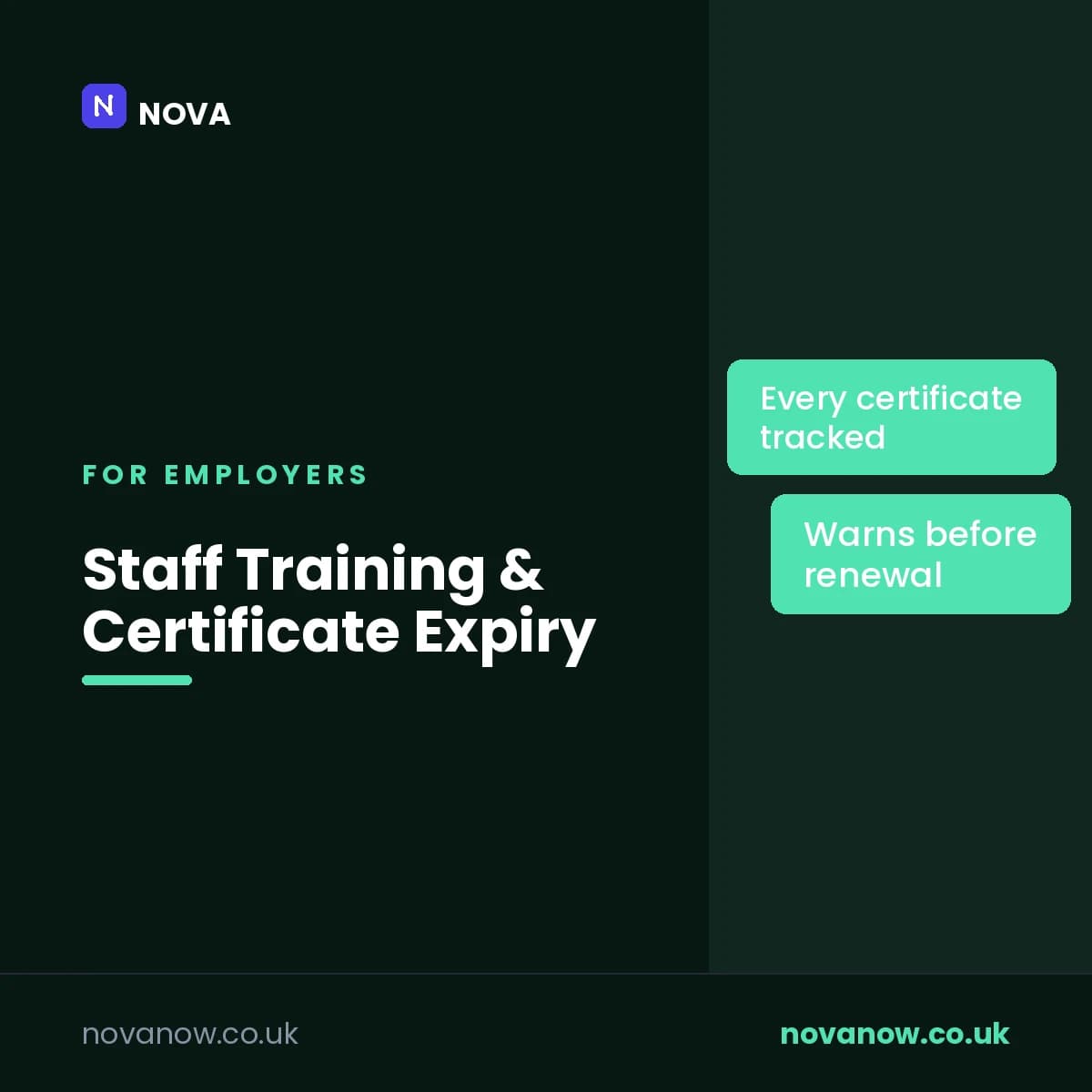 Staff Training & Certificate Expiry