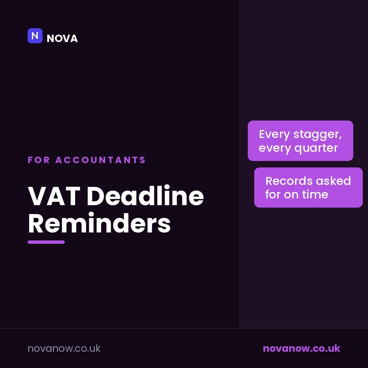 VAT Deadline Reminders