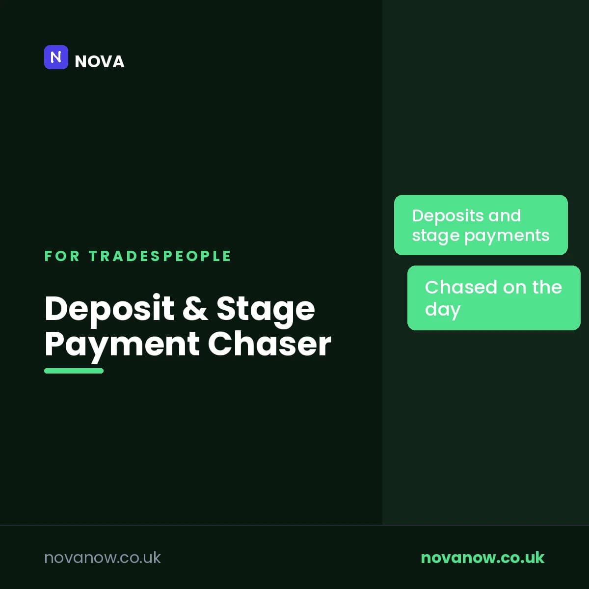 Deposit & Stage Payment Chaser