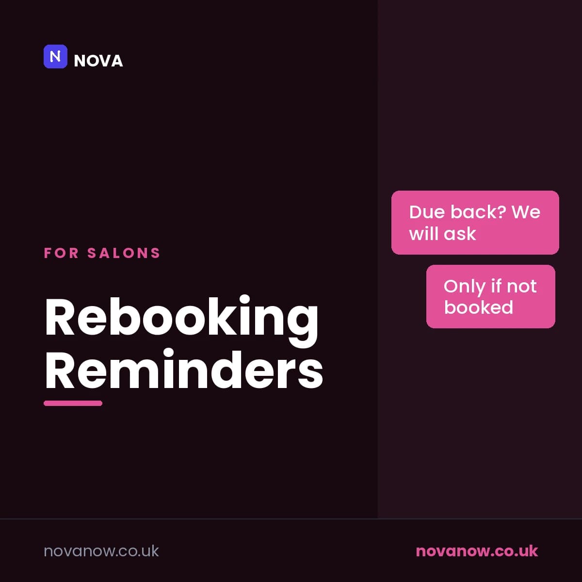 Rebooking Reminders